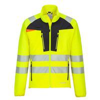 DX4 Hi-Vis Zip Base felső, fekete/narancssárga