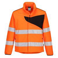 PW2 Hi-Vis Softshell (2L), fekete/narancssárga