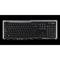 Logitech K270 vezeték nélküli multimédia billentyűzet, HU, fekete