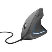 Trust Verto ergonomic mouse ergonomikus optikai egér, fekete