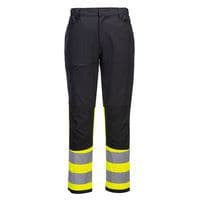 WX2 Eco Hi-Vis munkanadrág, sárga/fekete