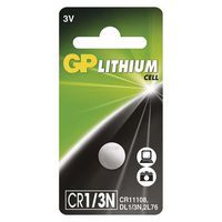 GP CR1/3N lítium gombelem