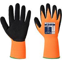 Hi-Vis Grip védőkesztyű Latex, fekete/narancssárga