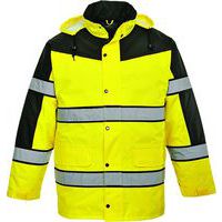 Hi-Vis Classic kéttónusú kabát, sárga