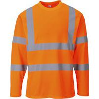 Hi-Vis hosszú ujjú póló, narancssárga