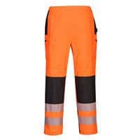 PW3 Hi-Vis női eső nadrág, fekete/narancssárga