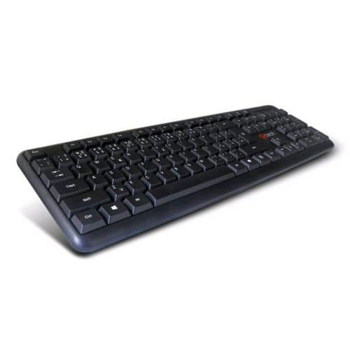 C-Tech KB-102 billentyűzet, HU, fekete