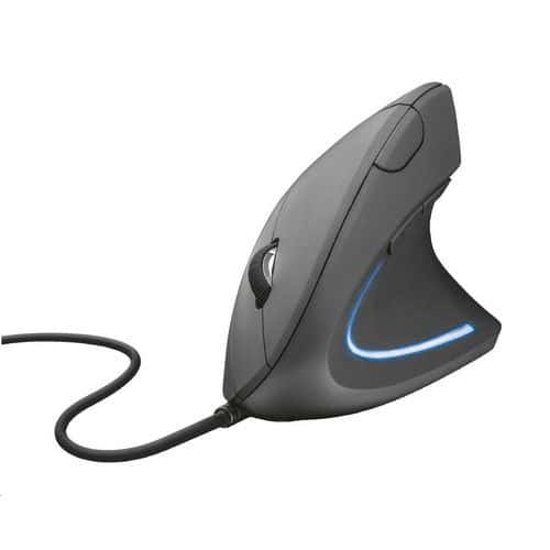 Trust Verto ergonomic mouse ergonomikus optikai egér, fekete