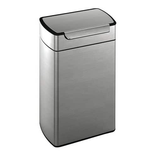 SIMPLEHUMAN - Touch-Bar szögletes szemetes - 40 l