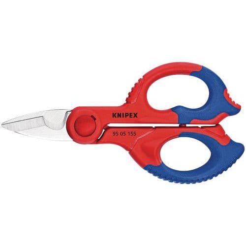 Knipex villanyszerelő olló, hossza 155 mm