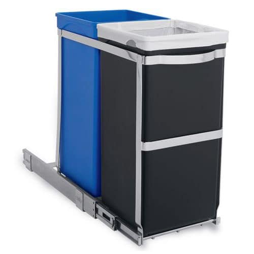 Pull-out Recycler szemetes, 35 l - Simplehuman