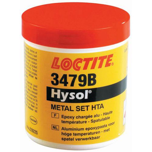 Loctite 3479 fémmel töltött, kétkomponensű epoxi ragasztó, magas hőmérséklet, 500 g