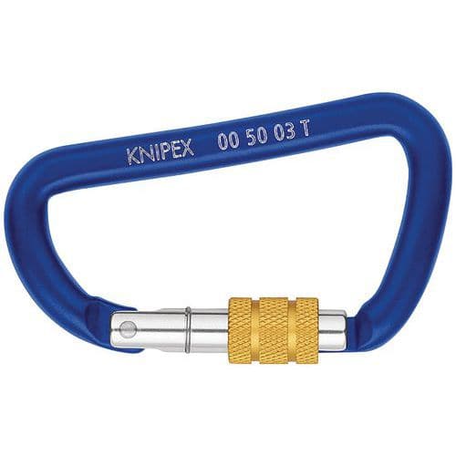 Knipex karabiner biztosítékkal