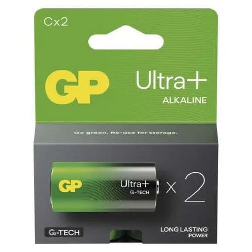 GP Ultra Plus Alkaline LR14-es elem (C, kis monoelem)