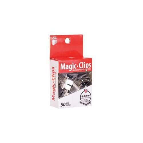 Irodai kapcsok Magic clips, 50 db