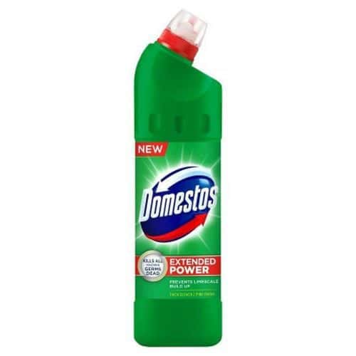 Domestos WC-tisztító, fenyő, 750 ml, 20 db.