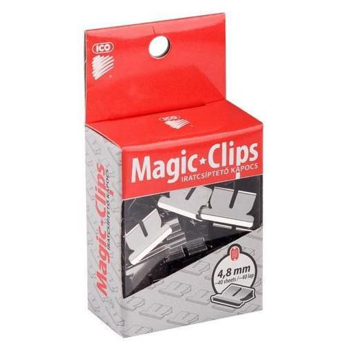 Irodai kapcsok Magic clips, 50 db