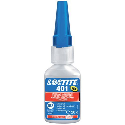 Loctite Prism 401 pillanatragasztók