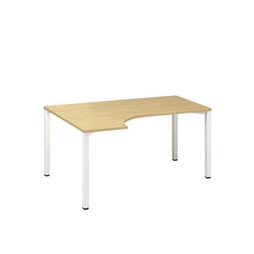 Alfa 200 ergo irodai asztalok, 180 x 120 x 74,2 cm, balos kivitel