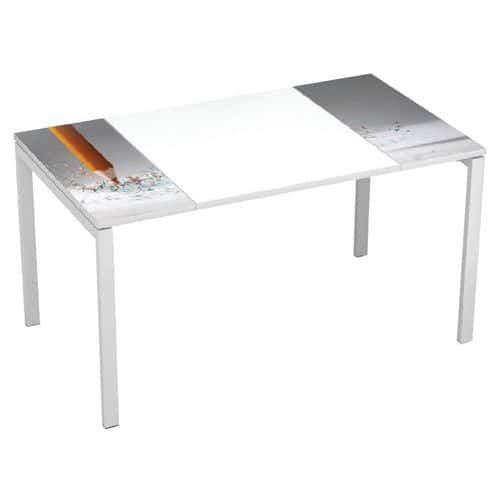 Manutan Expert Easy Office irodai asztalok, 140 x 80 x 75 cm