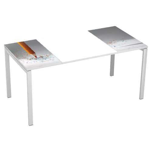 Manutan Expert Easy Office irodai asztalok, 160 x 80 x 75 cm