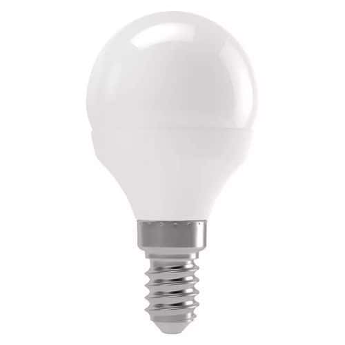 Emos Basic Mini Globe LED izzó, 8,3 W, E14, meleg fehér