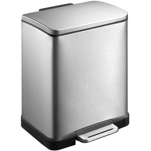 E-Cube szögletes pedálos szemetes, 20 l - EKO