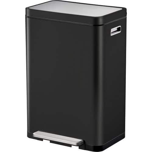 X-Cube pedálos szelektív szemetes, 20+20 l, EKO