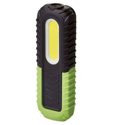 P4531 akkumulátoros COB LED + LED munkalámpa, 400 lm, 2 000 mAh