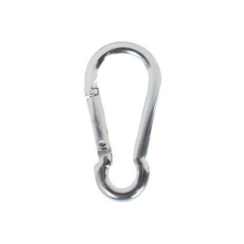 TOPTRADE karabiner kötélhez, horganyzott, normál, 6 x 60 mm