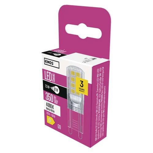 Classic JC LED izzók, foglalat: G9, 2,5 W