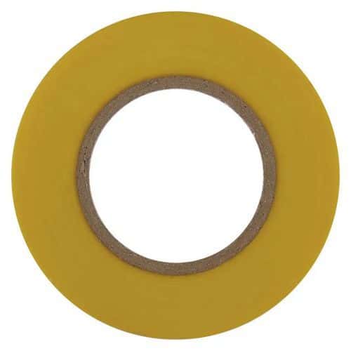 PVC szigetelőszalag 19 mm x 0,13 mm x 20 m, sárga színű