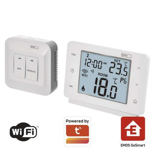 Szobai WiFi GoSmart termosztát P56211, programozható, vezeték nélküli