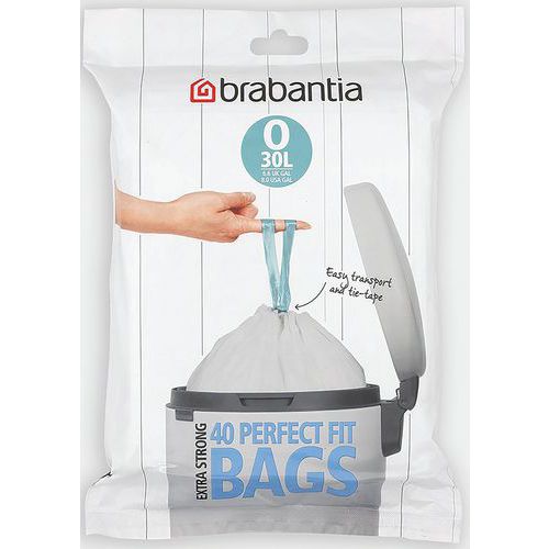 Szemeteszsák, kód: M, 30 l, Brabantia