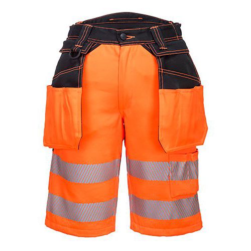 PW3 Hi-Vis Holster rövidnadrág, fekete/narancssárga