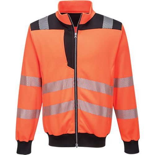 PW3 Hi-Vis pulóver, fekete/narancssárga