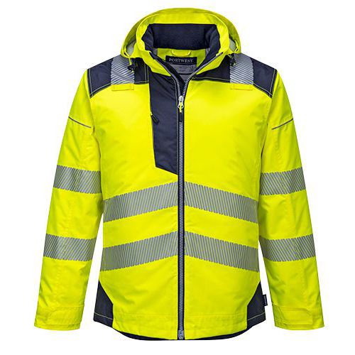 PW3 Hi-Vis télikabát, kék/sárga