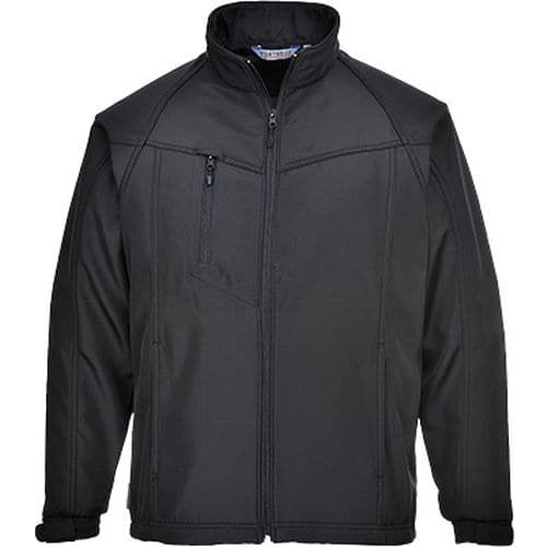 2 rétegű Softshell dzseki, fekete