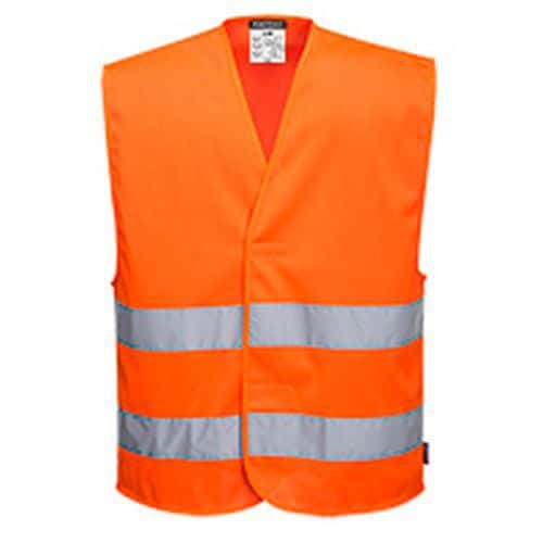 MeshAir Hi-Vis kéttónusú mellény, narancssárga