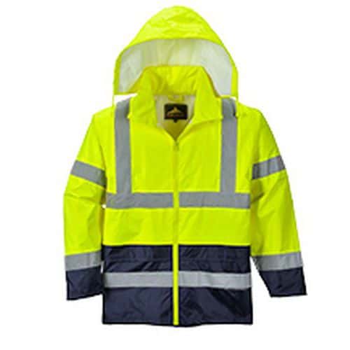 Hi-Vis Classic Contrast esődzseki, fekete/sárga