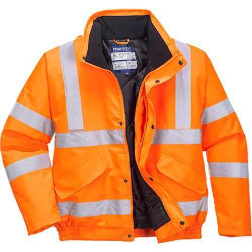 Hi-Vis bomber dzseki RIS, narancssárga