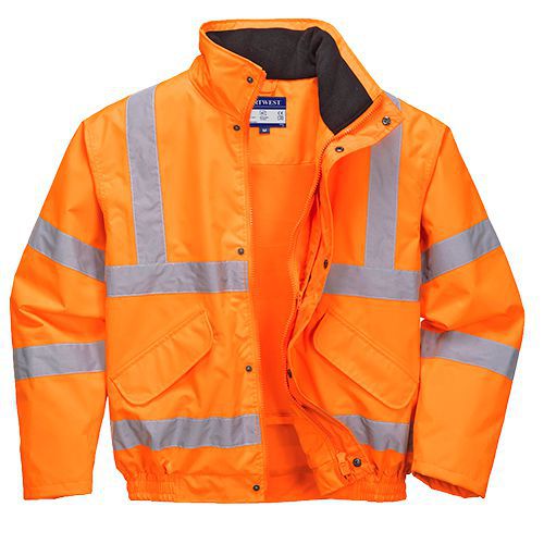 Hi-Vis lélegző dzseki, narancssárga