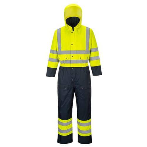 Hi-Vis Contrast bélelt overál, kék/sárga