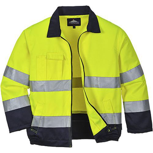 Madrid Hi-Vis kabát, kék/sárga