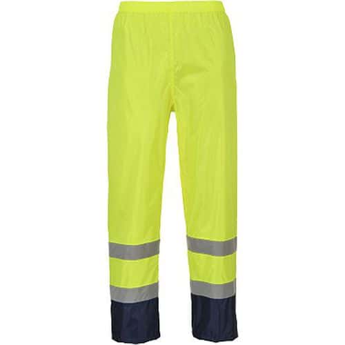 Hi-Vis Classic Contrast esőnadrág, kék/sárga