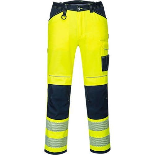 PW3 Hi-Vis nadrág, kék/sárga