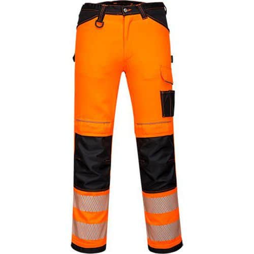 PW3 Hi-Vis nadrág, fekete/narancssárga