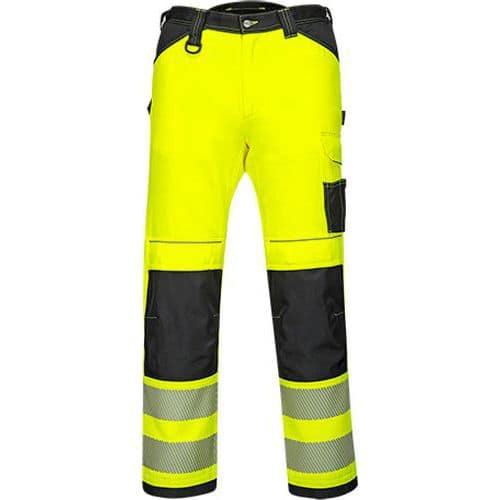 PW3 Hi-Vis nadrág, fekete/sárga