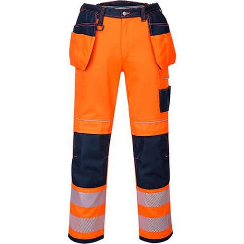 PW3 Hi-Vis Holster nadrág, kék/narancssárga