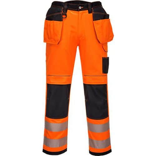 PW3 Hi-Vis Holster nadrág, fekete/narancssárga